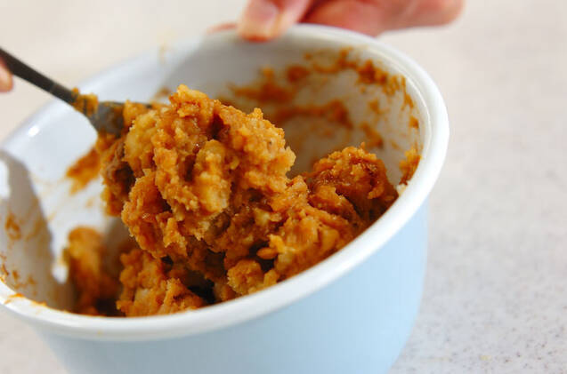 パリッとチーズのポテトカレーパンの作り方の手順4