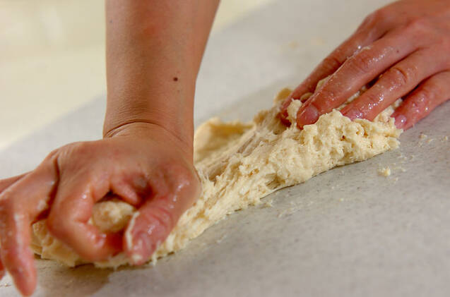 パリッとチーズのポテトカレーパンの作り方の手順3