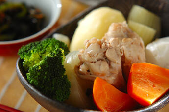 コラーゲンたっぷりチキンポトフ