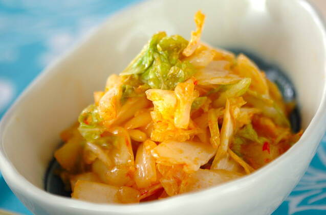 白菜のピリ辛和え