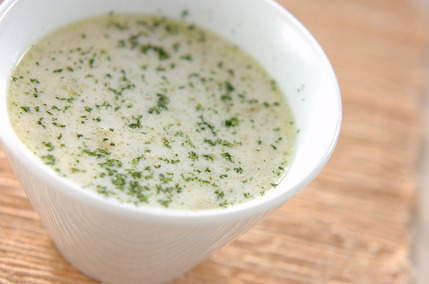 サツマイモのミルクスープ