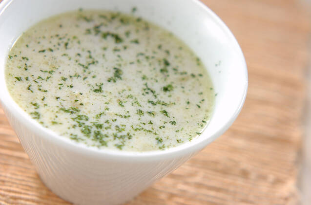 サツマイモのミルクスープ