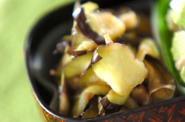 ナスのおかか和え