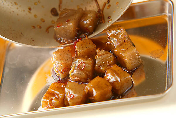 板コンの甘辛煮の作り方の手順4