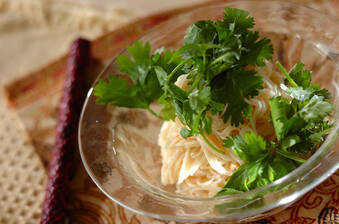 明太子のエスニック素麺