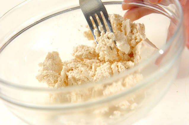 パプリカの白和えの作り方の手順3