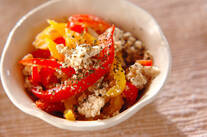 パプリカの白和え