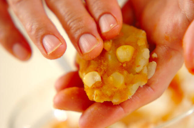 ジャガコーン焼きの作り方の手順2