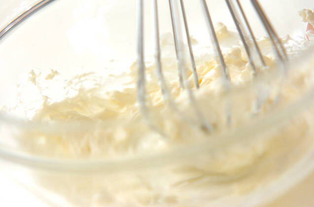 ママレードレアチーズの作り方の手順1