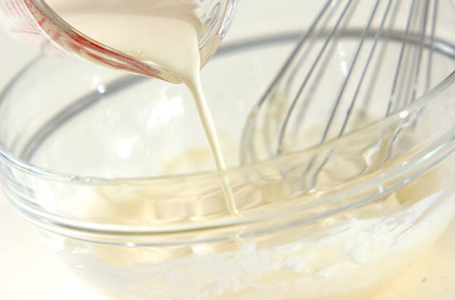 ママレードレアチーズの作り方の手順4