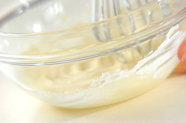 ママレードレアチーズの作り方の手順3