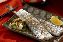 身がホロホロ！太刀魚の塩焼き