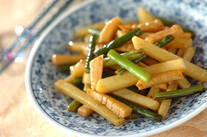 ジャガイモのオイスター炒め