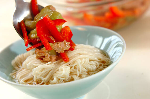 タイ風カレーそうめんの作り方の手順4