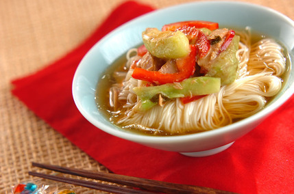 タイ風カレーそうめん