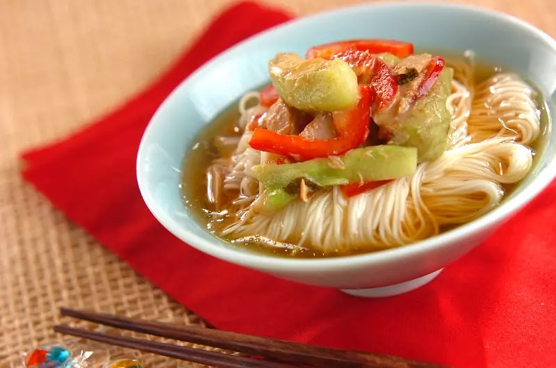 タイ風カレーそうめん レシピ 作り方 E レシピ 料理のプロが作る簡単レシピ