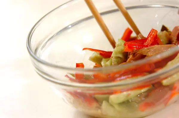 タイ風カレーそうめんの作り方1