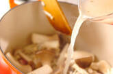 キノコのクリーム煮の作り方9