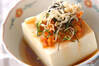 豆腐のピリ辛ダレの作り方の手順