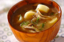 マイタケのみそ汁