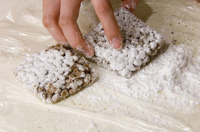 まんま揚げ納豆の作り方の手順2