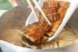 ウナギ蒲焼きの卵とじの作り方8