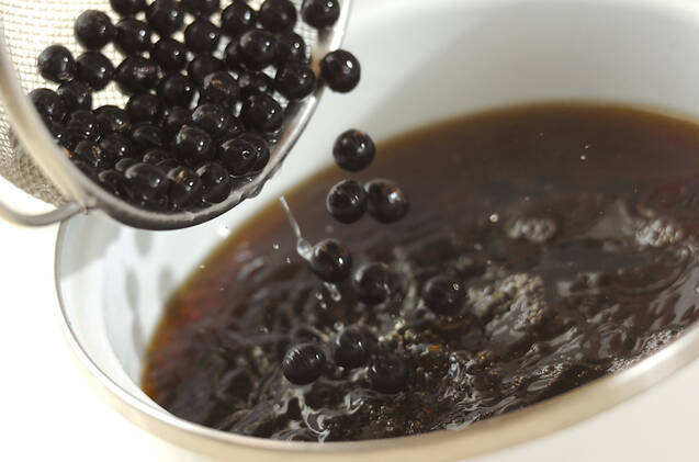 黒豆の作り方の手順3
