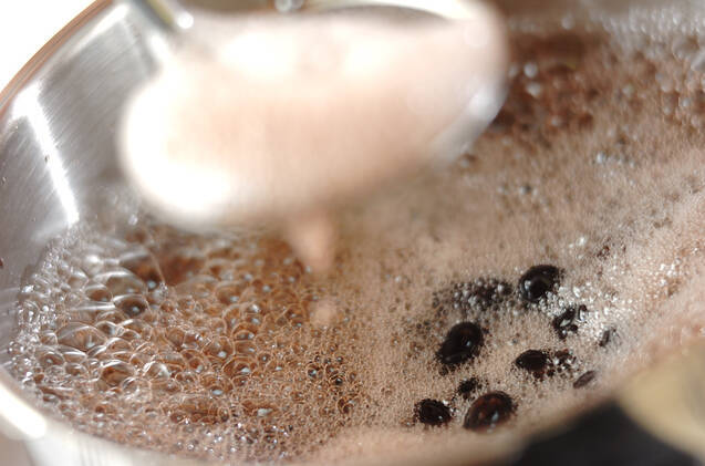 黒豆の作り方の手順3