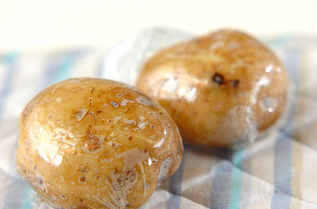 ジャガイモの納豆和えの作り方の手順1