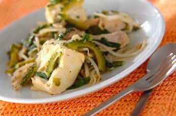 ゴーヤのピリ辛炒め