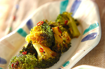 ブロッコリーの中華きんぴら