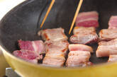 豚バラ肉のソテーの作り方1