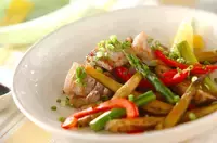 豚バラ肉のソテー