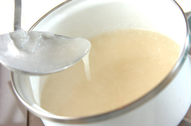 みそとチーズのトロトロスープの作り方の手順2