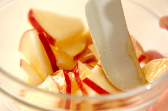 リンゴとハチミツレモンの作り方の手順2