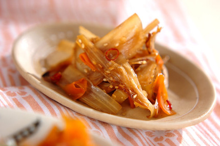 ウドの食べ方に迷ったら きんぴらに！春の山菜 常備菜にもおすすめ