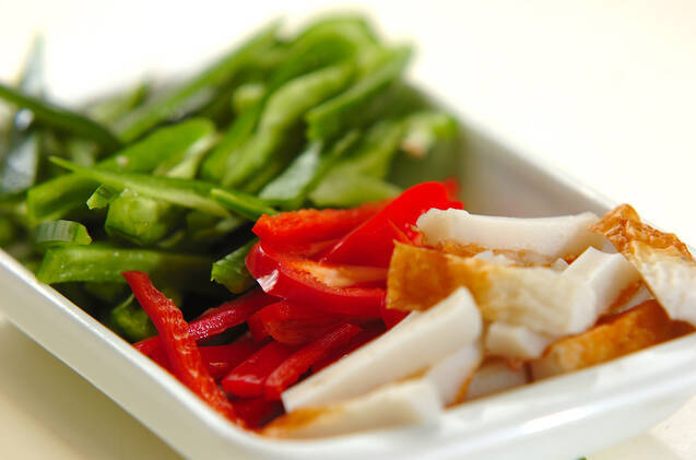 ピーマンのきんぴらの作り方の手順1