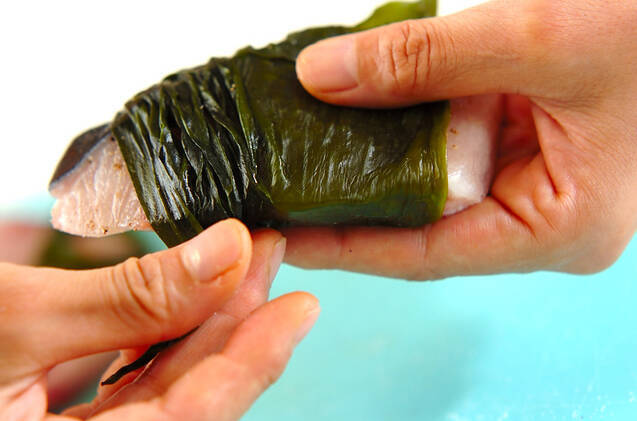 ブリのヘルシー蒸しの作り方の手順5