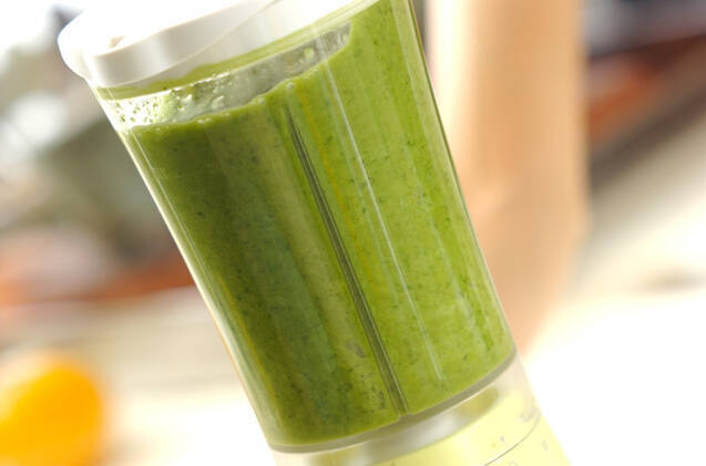 大人のグリーンティーの作り方の手順2