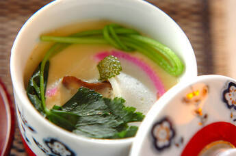 鶏もも肉の茶碗蒸し