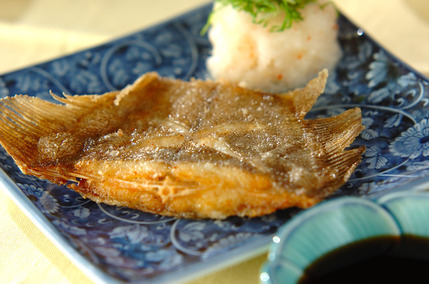 カレイの唐揚げ