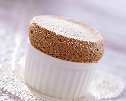 チョコレートのスフレ