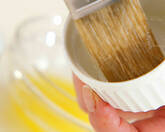 チョコレートのスフレの下準備1