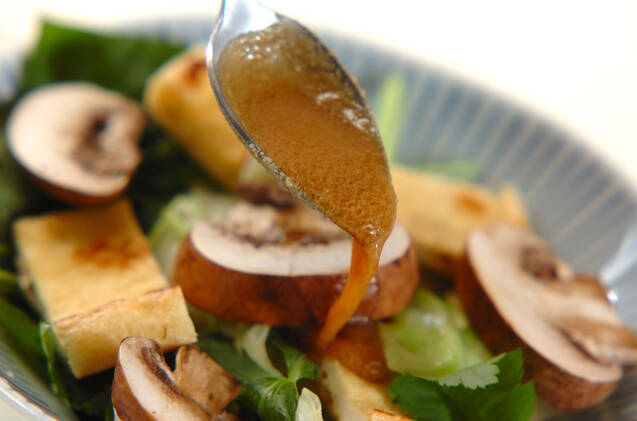 焼き油揚げのサラダの作り方の手順7