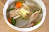 手羽と大根のスープ