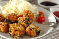 プリプリエビのはさみ揚げ