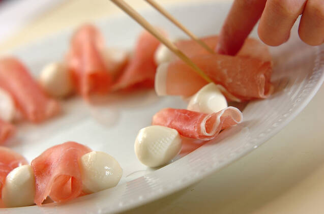 リボンリースサラダの作り方の手順6