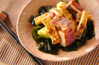 炙りマグロのぬた