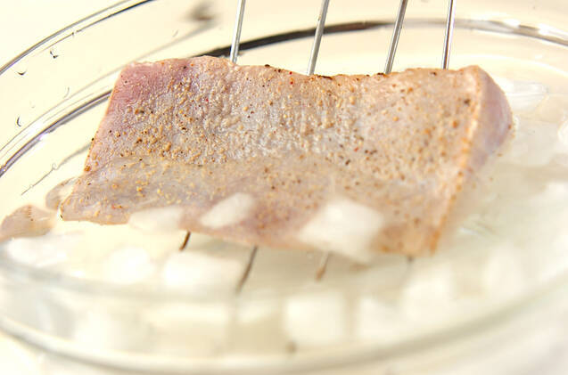 炙りマグロのぬたの作り方の手順4