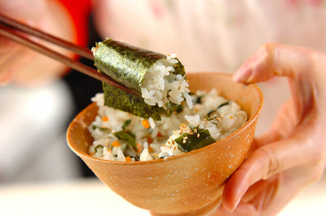ワカメの混ぜご飯の作り方の手順3